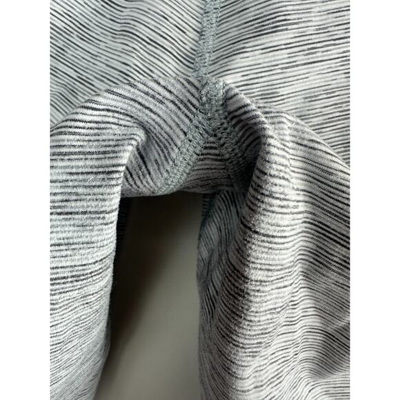 Lululemon Wunder Under Hi-Rise 1/2 Tight Space Grey Alpine White 17" Crop Size 8 - Picture 8 of 14